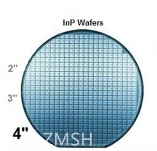 3inch InP Indium Phosphide Substrate N-Type Semiconductor VGF Growth Method 111 100 Orientation